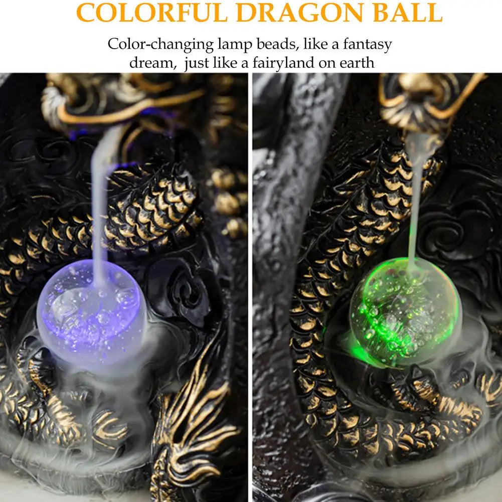 Dragon Waterfall Incense Burner