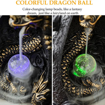 Dragon Waterfall Incense Burner