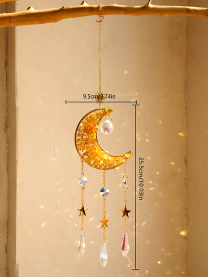 Dreamcatcher Crystal Suncatcher