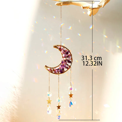 Dreamcatcher Crystal Suncatcher
