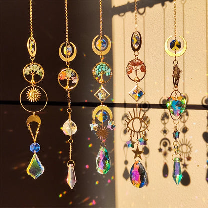 Tree of Life Moon Suncatcher