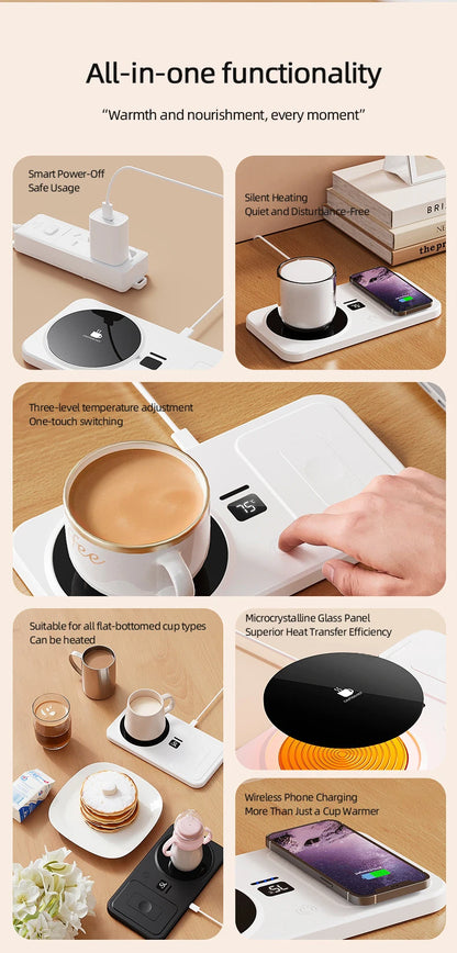 Mug Warmer and Phone Charger