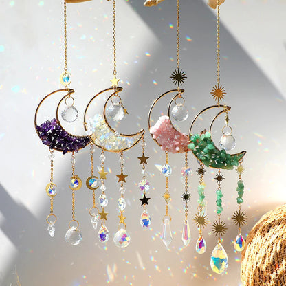 Dreamcatcher Crystal Suncatcher