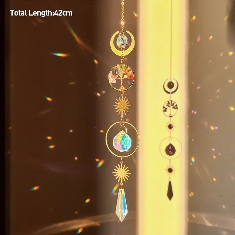 Tree of Life Moon Suncatcher