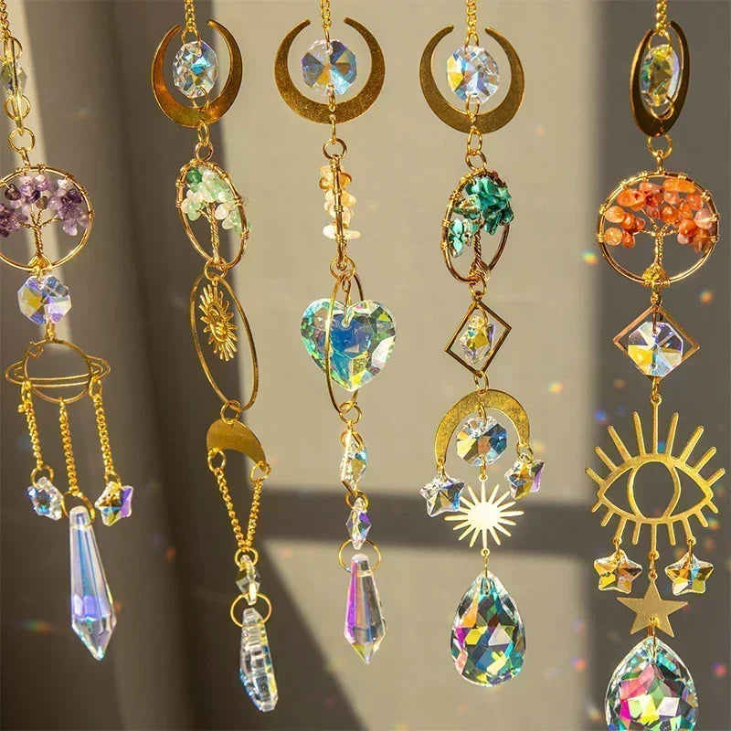 Tree of Life Moon Suncatcher