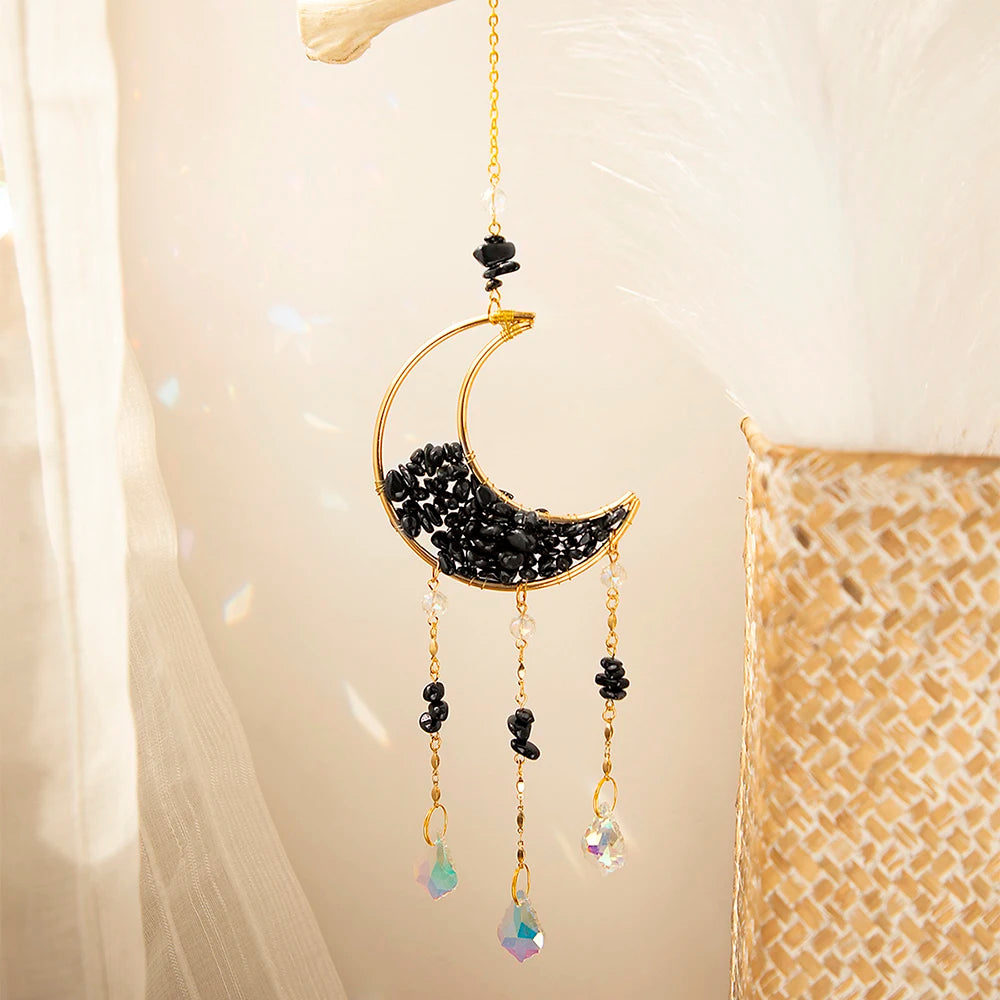 Dreamcatcher Crystal Suncatcher