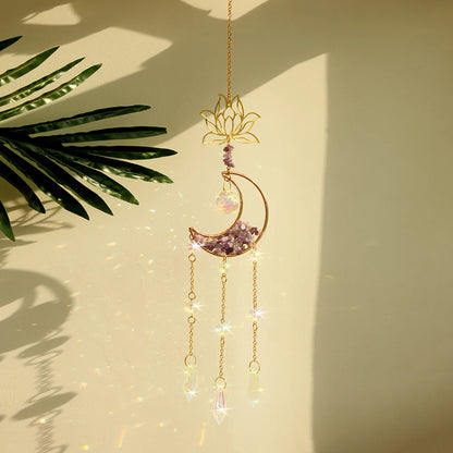 Dreamcatcher Crystal Suncatcher