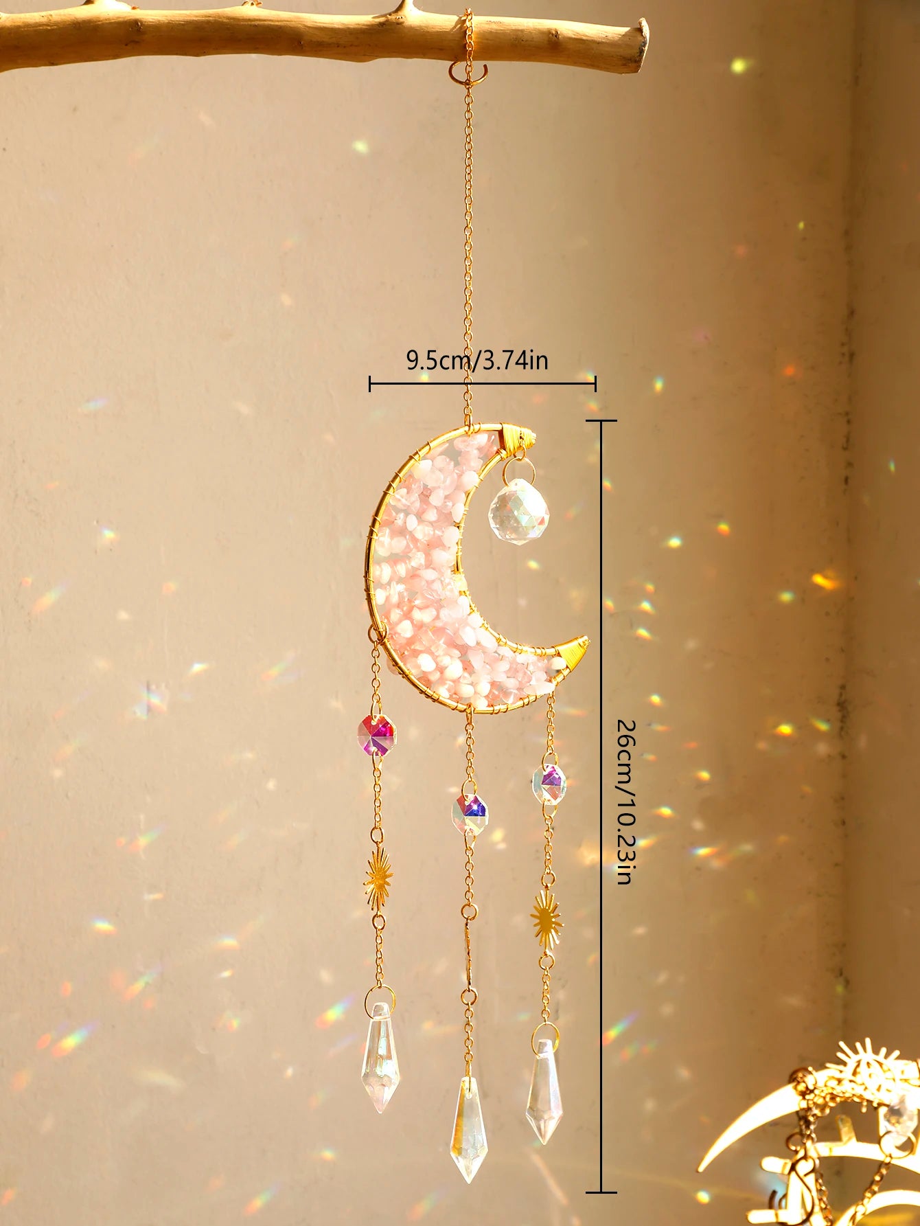 Dreamcatcher Crystal Suncatcher