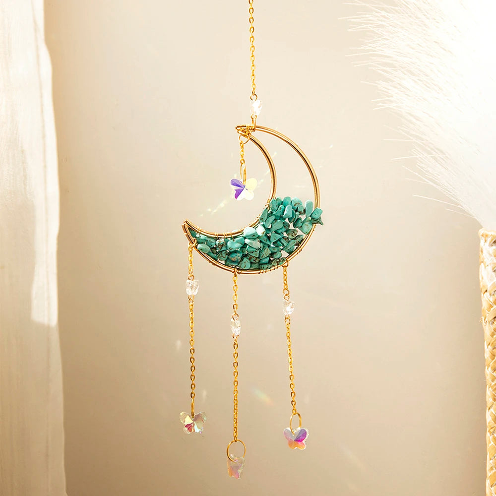 Dreamcatcher Crystal Suncatcher