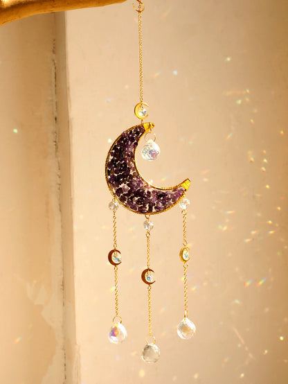 Dreamcatcher Crystal Suncatcher