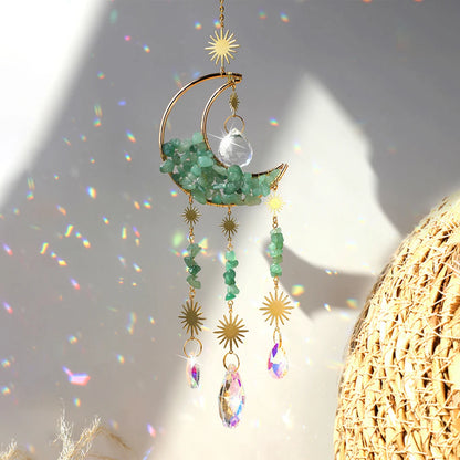 Dreamcatcher Crystal Suncatcher