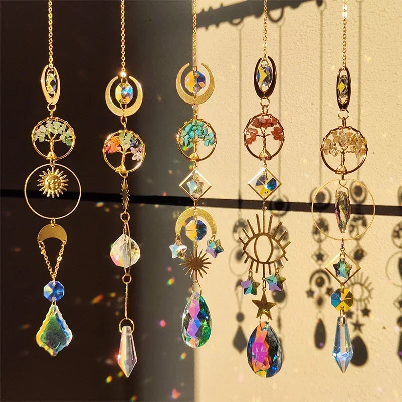 Tree of Life Moon Suncatcher