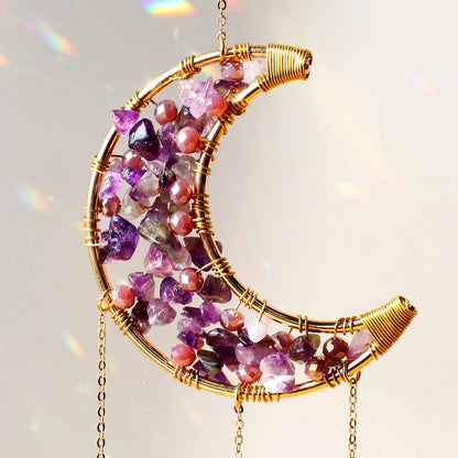 Dreamcatcher Crystal Suncatcher