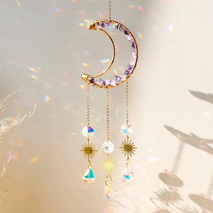 Dreamcatcher Crystal Suncatcher