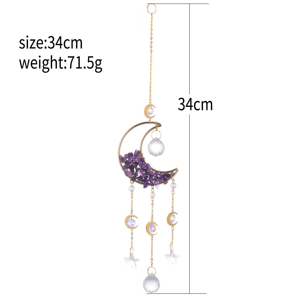 Dreamcatcher Crystal Suncatcher