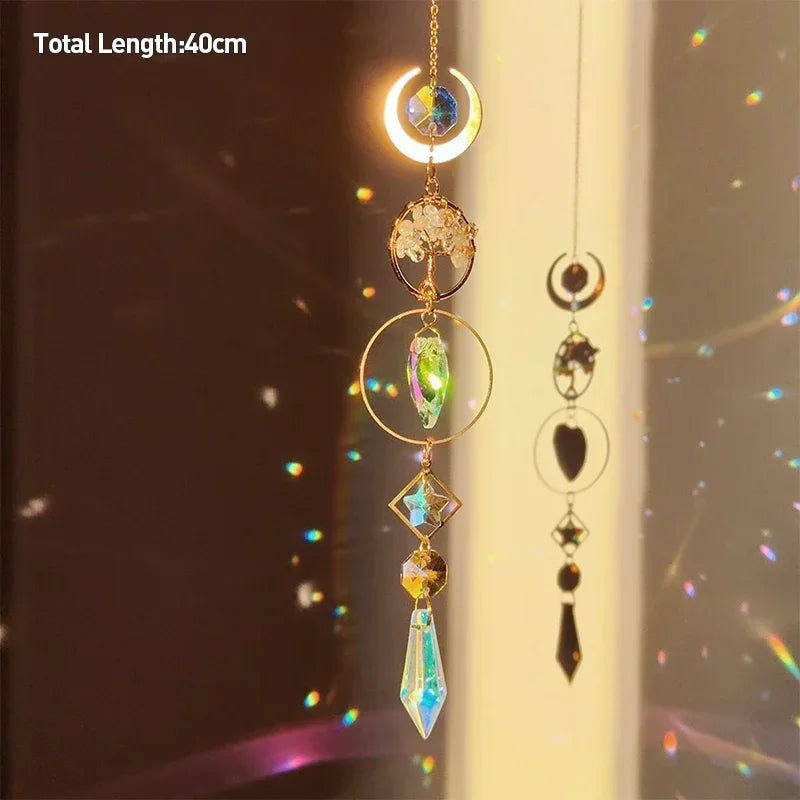 Tree of Life Moon Suncatcher