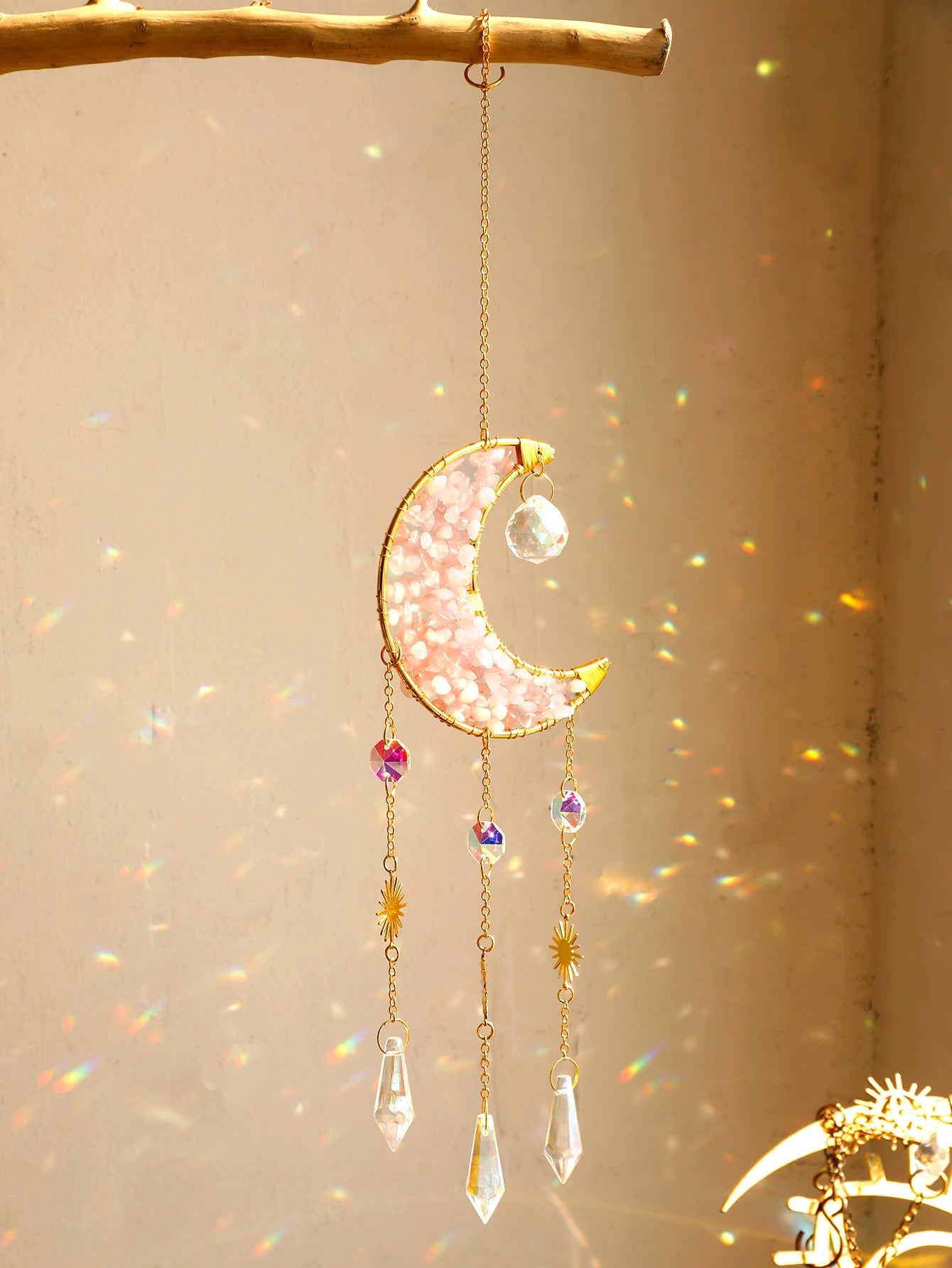 Dreamcatcher Crystal Suncatcher