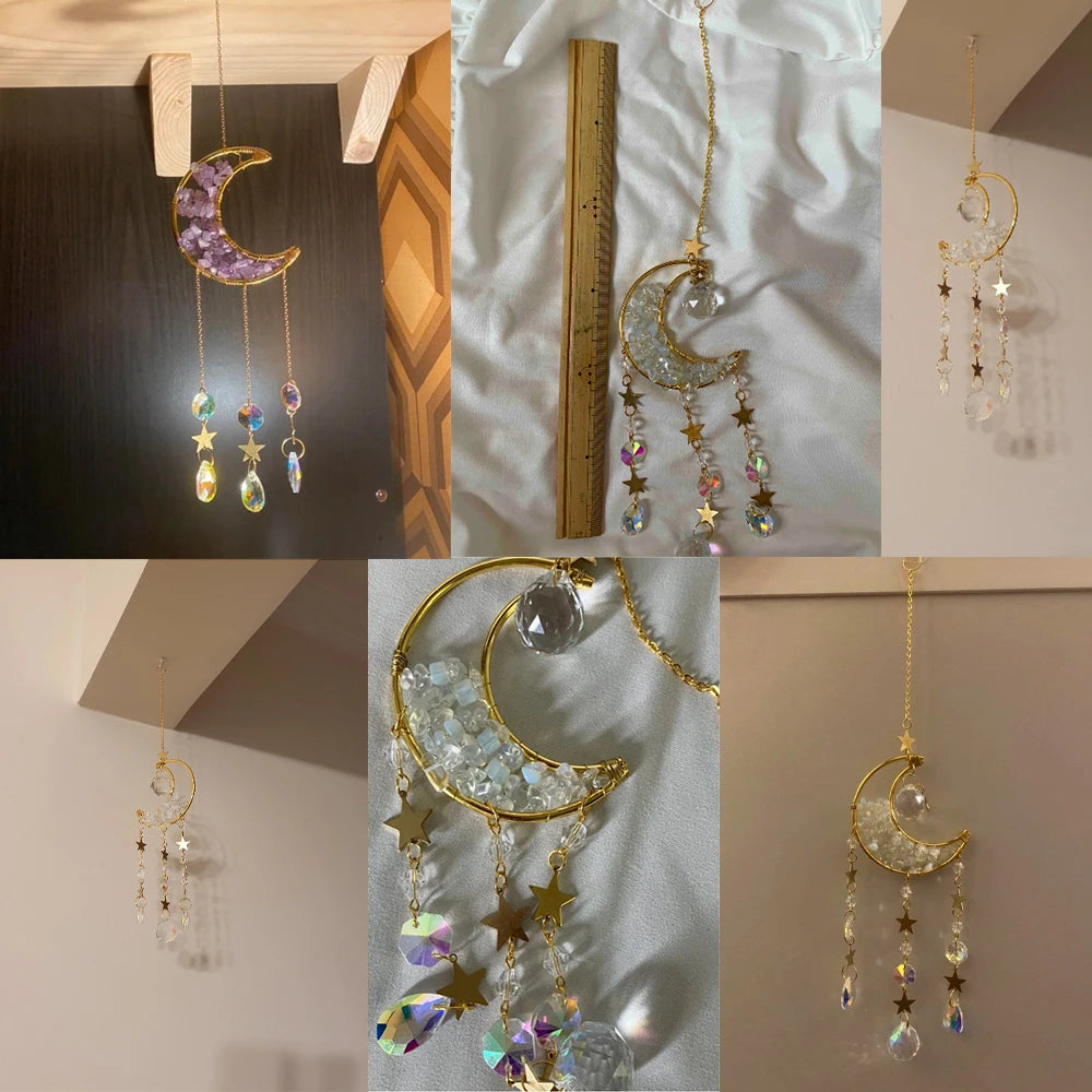 Dreamcatcher Crystal Suncatcher