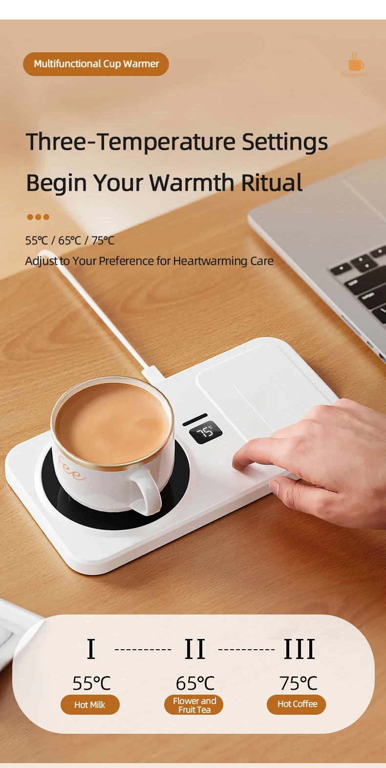 Mug Warmer and Phone Charger