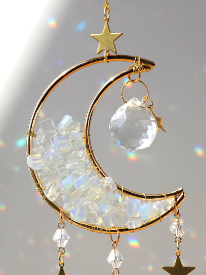 Dreamcatcher Crystal Suncatcher