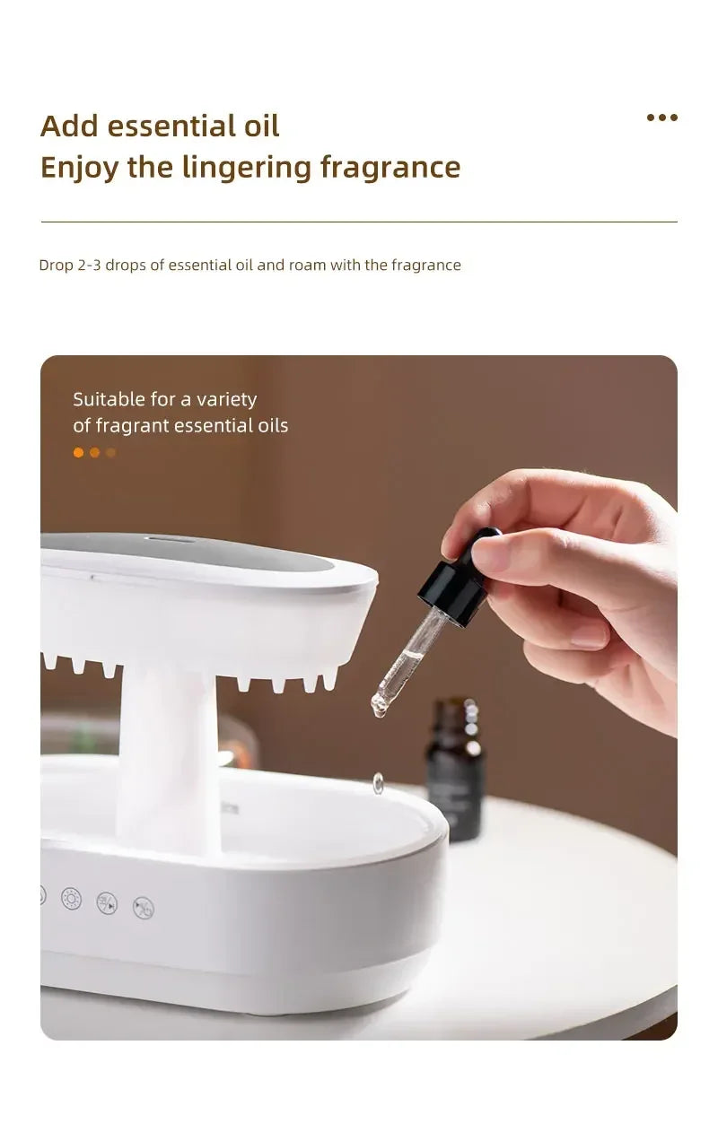 Rain Humidifier Raindrop
