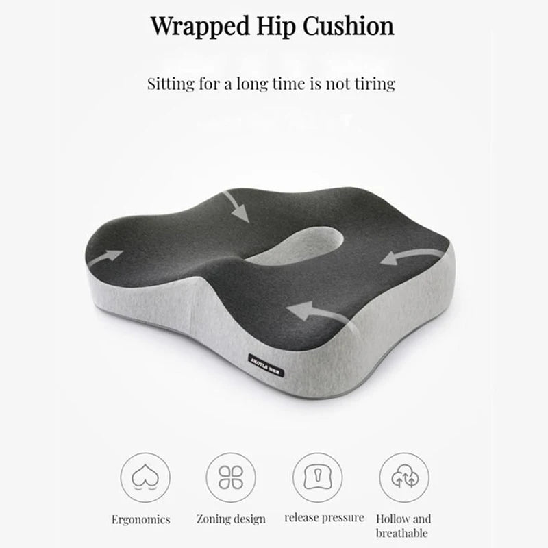 Ergonomic Memory Foam Office Chair Cushion