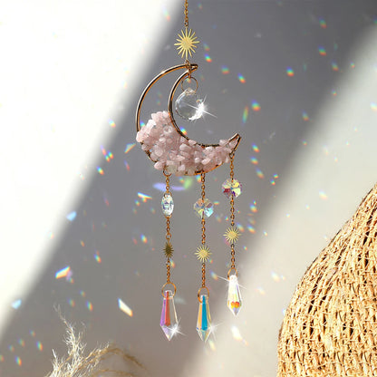 Dreamcatcher Crystal Suncatcher