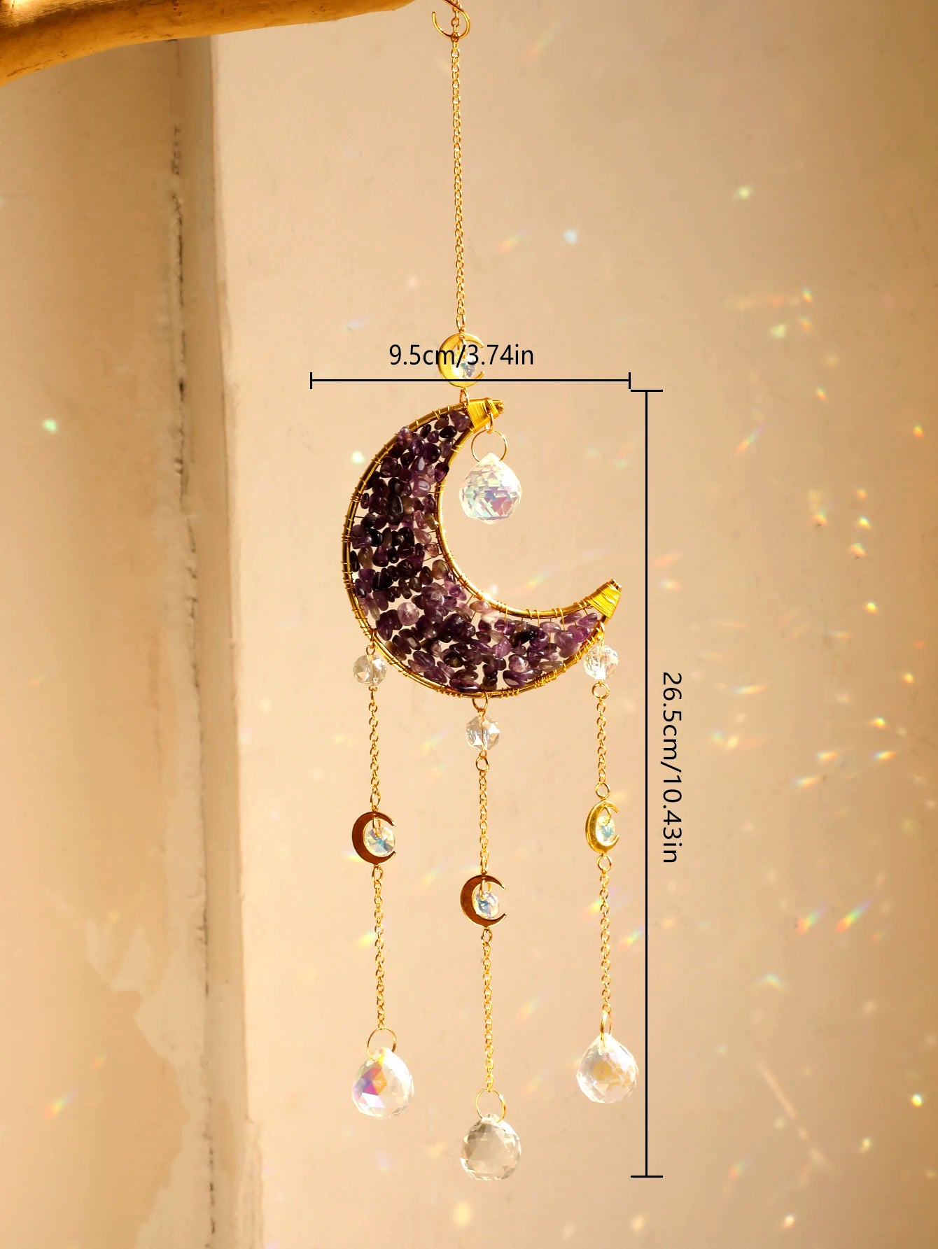Dreamcatcher Crystal Suncatcher