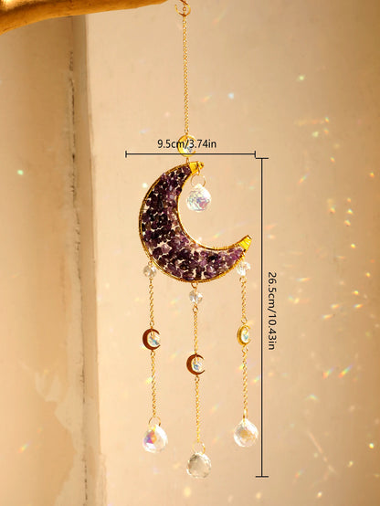Dreamcatcher Crystal Suncatcher
