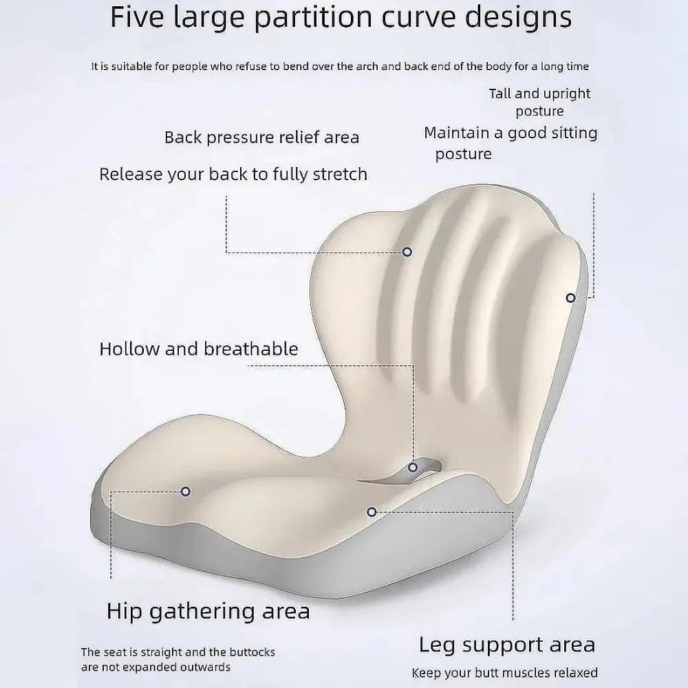 Ergonomic Memory Foam Office Chair Cushion