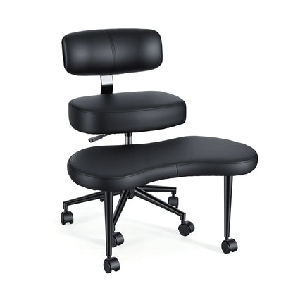Ergonomic Kneeling Chair with Back Support