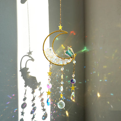 Dreamcatcher Crystal Suncatcher
