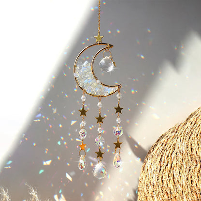 Dreamcatcher Crystal Suncatcher
