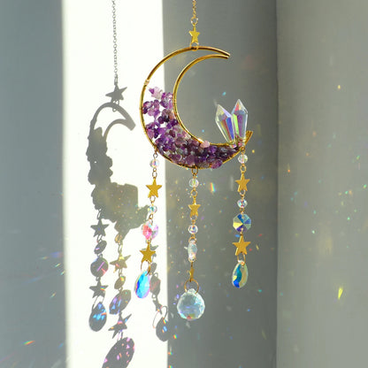 Dreamcatcher Crystal Suncatcher