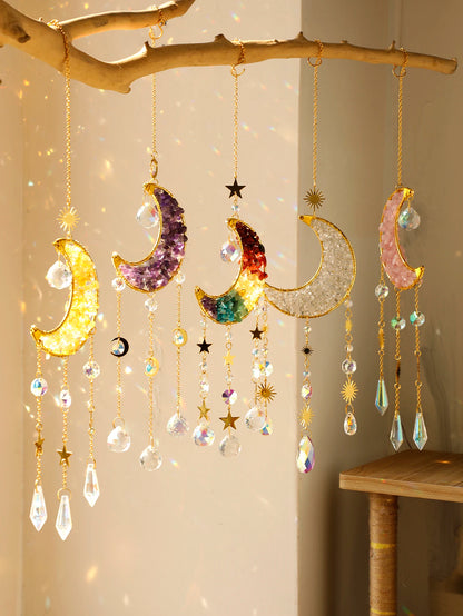 Dreamcatcher Crystal Suncatcher