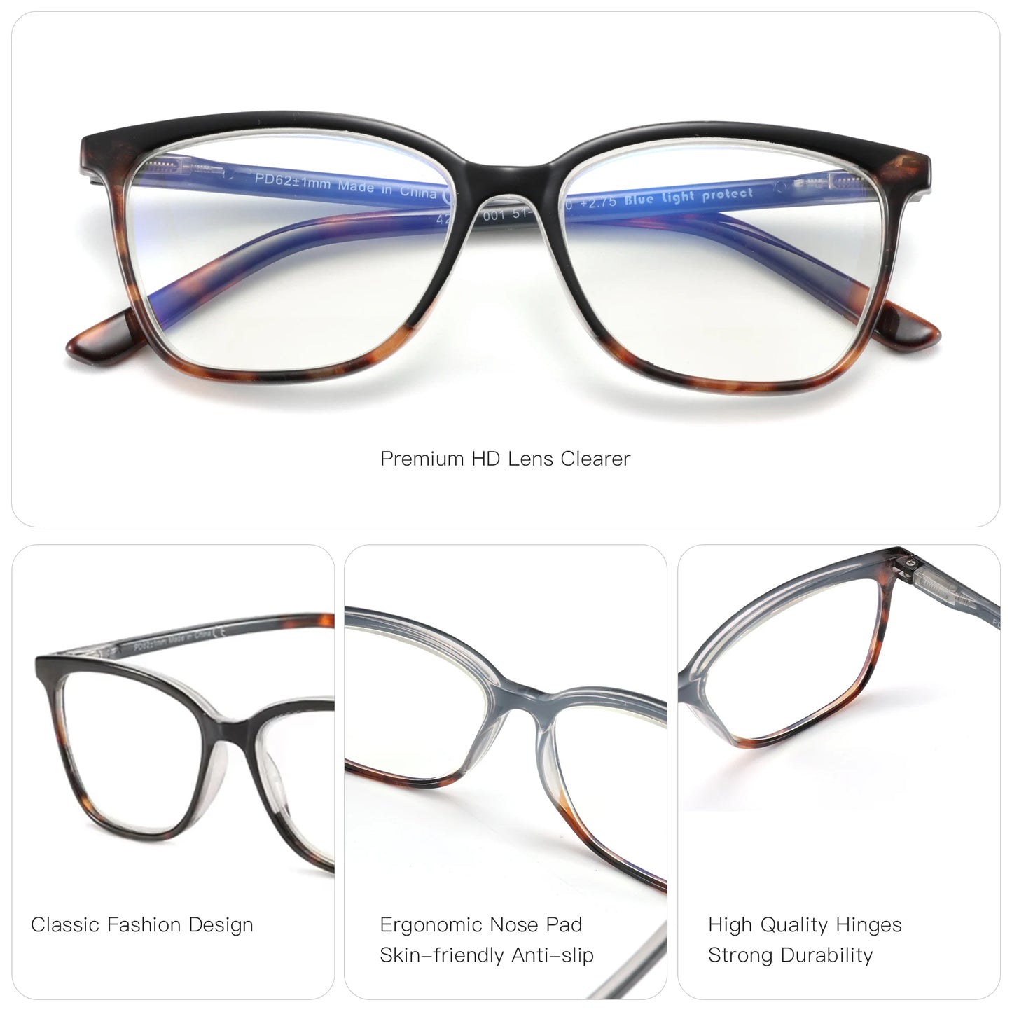 Blue Light Blocking Reading Glasses