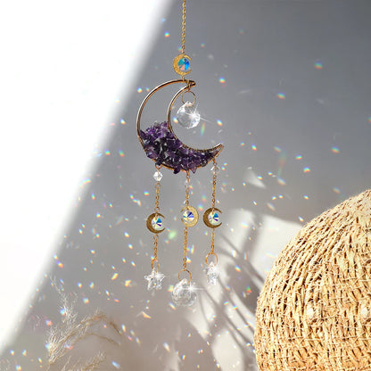 Dreamcatcher Crystal Suncatcher