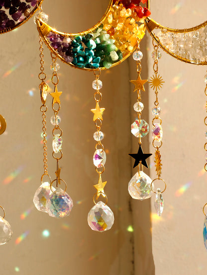 Dreamcatcher Crystal Suncatcher